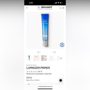 pores no more® LUMINIZER PRIMER